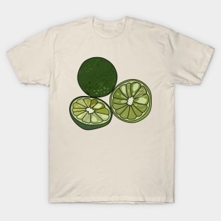 Kaffir lime cartoon illustration T-Shirt